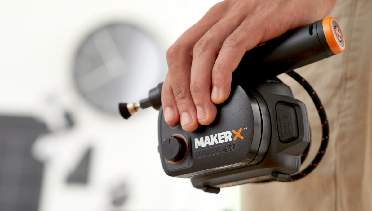 Product photography a WORX hand tool